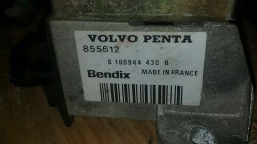 Volvo penta aq171 c bendix control unit / coil 855612 nla w distributor & wires