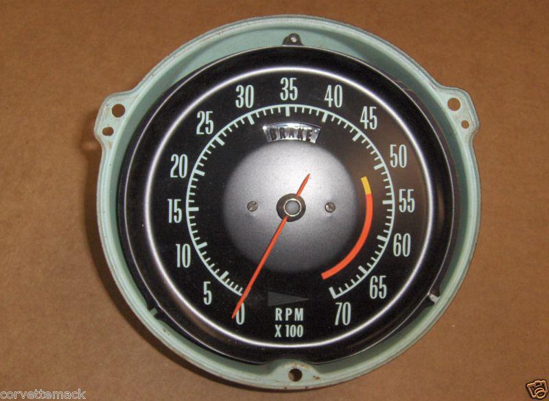 Corvette tachometer gauge assembly 69,70,71 gm