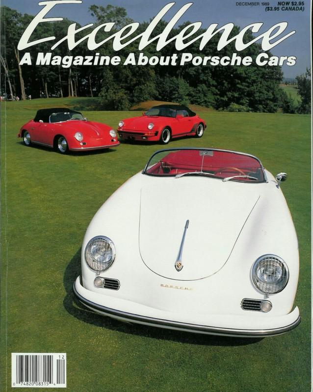 Exelence a magazine about porsche cars old vintage december 1989