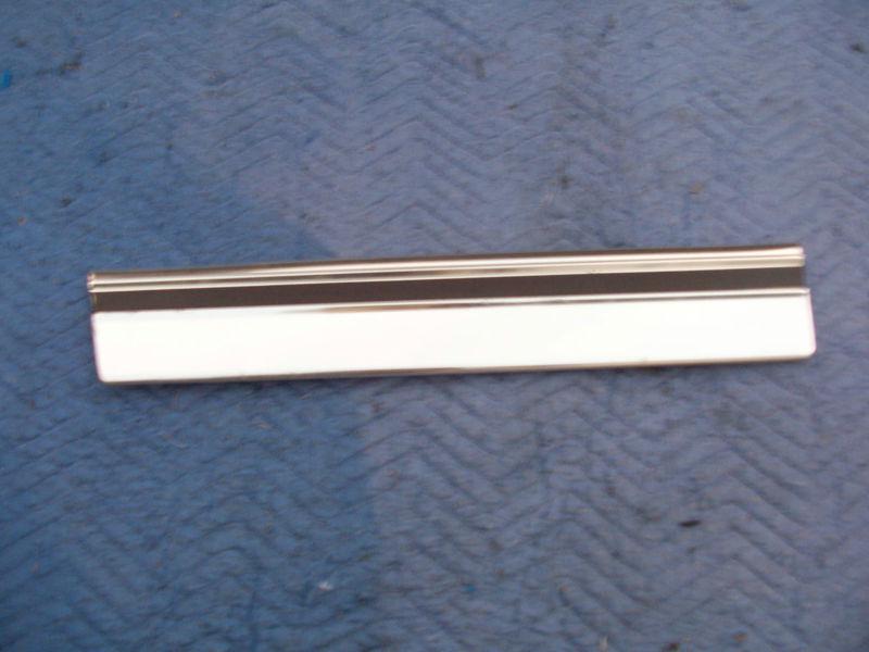 1987 marquis left rear door trim molding wear dings oem used mercury 1983 84 85