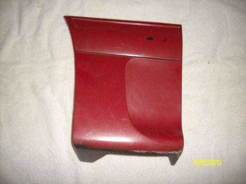 1987-1990 passenger side front of front fender lower moulding/bumper extension