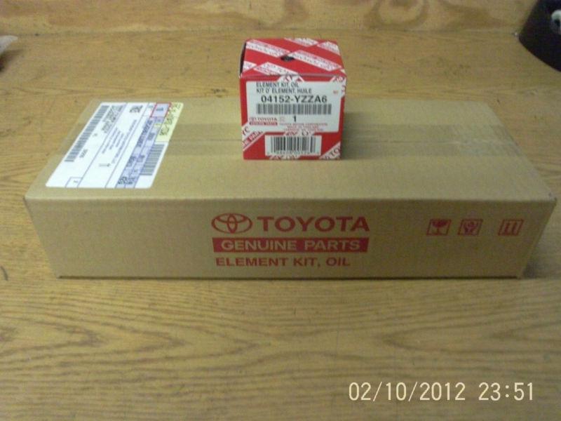 Toyota factory oe oil filters case of 10 !!! corolla matrix 