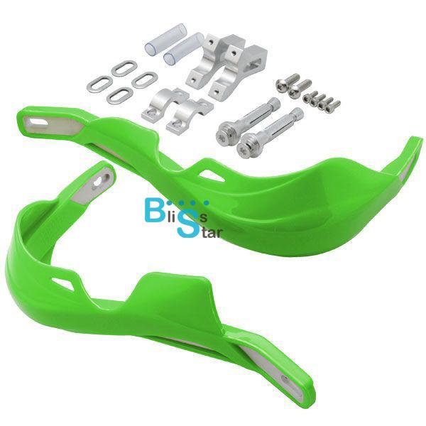 7/8" dirt bike atv hand guards honda suzuki yamaha kawasaki husqvarna ktm gasgas