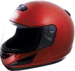 G-max gm38 full face motorcycle helmet candy red large l