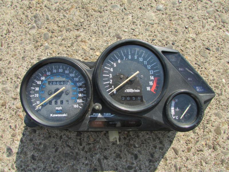 1992 zx6 zx-6 zx 6 zx-6r zx6r gauges guages cluster speedo speedometer