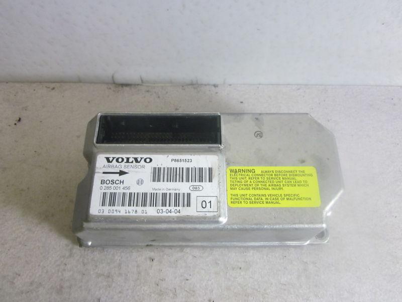 2001-2009 volvo s60 airbag sensor control module p8651523 oem *s-80