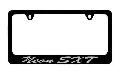 Dodge genuine license frame factory custom accessory for neon sxt style 4