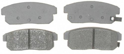 Acdelco advantage 14d900m brake pad or shoe, rear-semi metallic brake pad