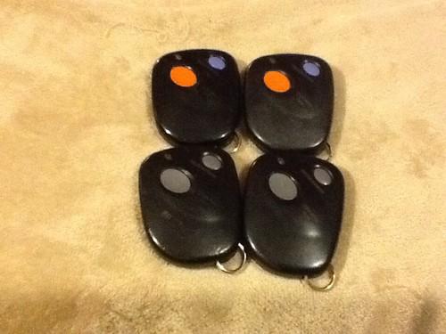 Lot of 4 subaru remote fobs