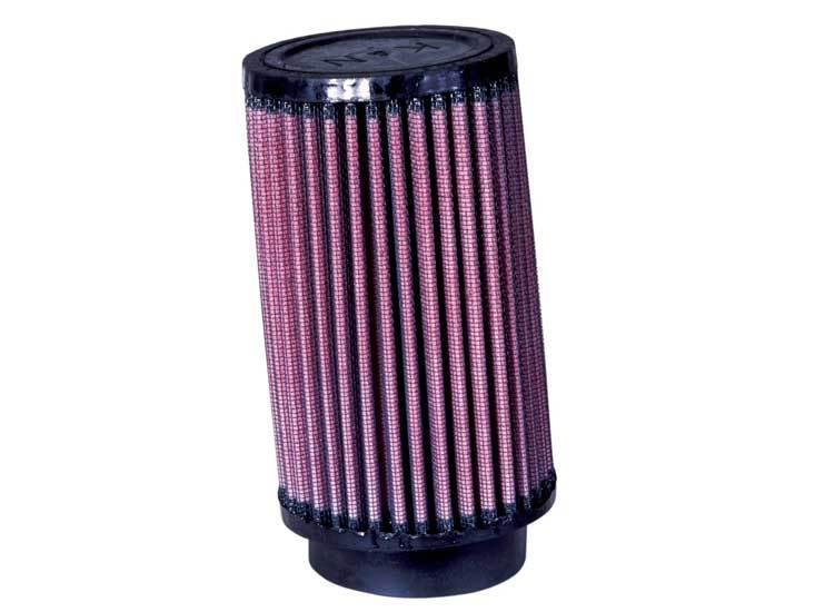 K&n rb-0720 universal performance air filter, round, clamp on 2.5" dia inlet