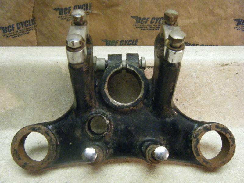 Original bsa motorcycle triple tree top crown yoke a50 a65 1966 - 1969