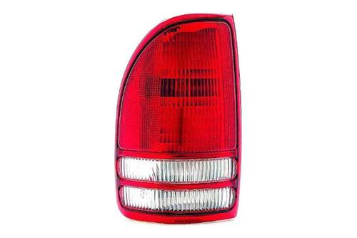 Replace ch2800126v - 97-04 dodge dakota rear driver side tail light lens housing