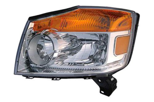 Replace ni2503175v - 08-12 nissan armada front rh headlight assembly