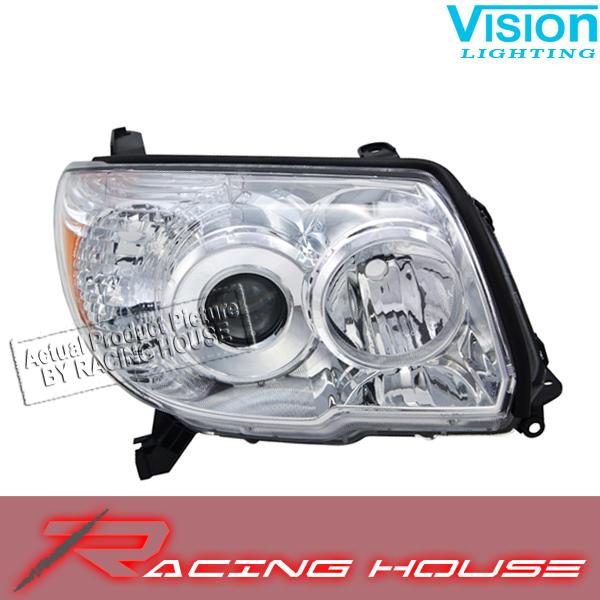 Right passenger side headlight kit unit replacement 2006-09 toyota 4runner