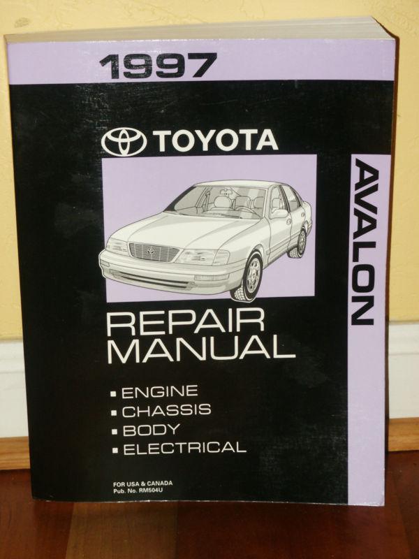 1997 toyota avalon original factory repair/service manual