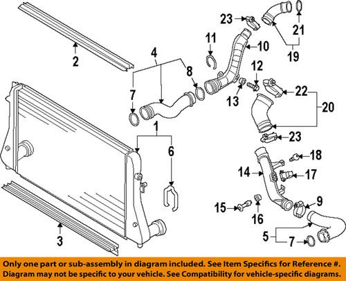 Volkswagen oem 1k0145803bm intercooler