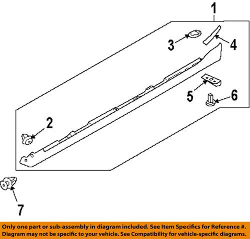 Mazda oem bbn5504p2 exterior-guard