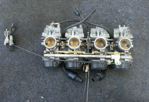 Yamaha yzf750 yzf 750 r  94 95 96 97 98 carburetors carbs clean running yzf750r