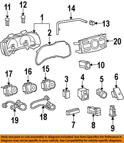 Toyota oem 5590212100 switch, blower/hvac blower control switch