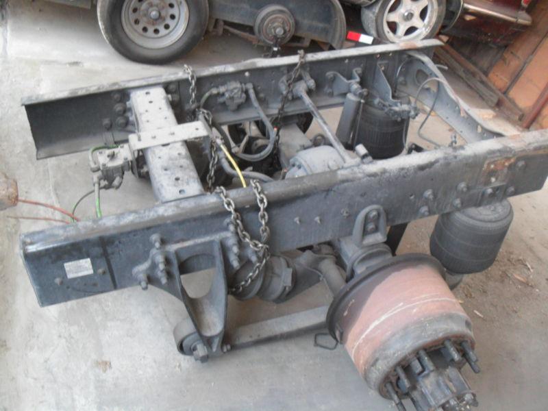 Complete rear axle 