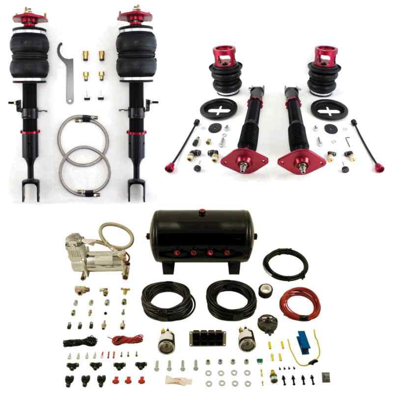 Air lift 77720 infiniti g35 & nissan 350z manual air ride suspension bags kit