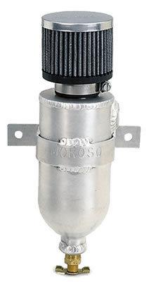 Two (2) moroso 85475 overflow tank dry sump breather 1 qt.