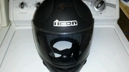 Icon motorcycle helmet