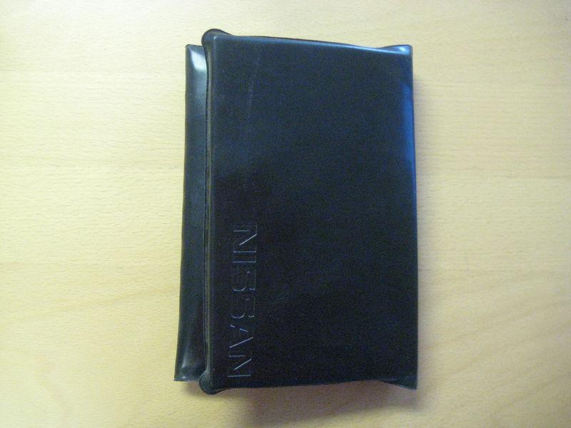 Nissan xtera owners manual with leather binder - 2006