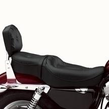 Harley davidson pillow look touring seat 04-06 models with 4.5 gallon tank 52109