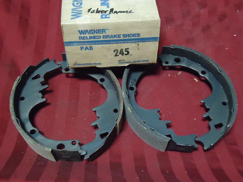 1964-68 buick chevrolet & oldsmobile set of brake shoes