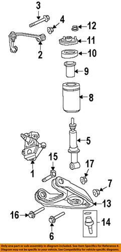 Ford oem 7l3z3b236a front suspension-adjust cam