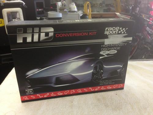 Race sport  hid conversion kit high intensity discharhe h7 8000k