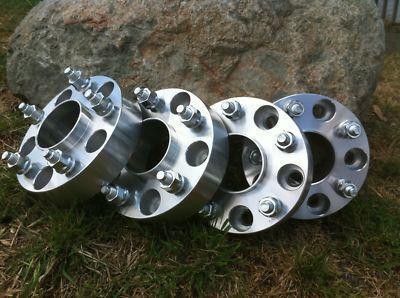 Full set of 4 jeep jk 1.25" wrangler hub centric wheel spacers 2007 and newer