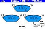 Ate eu768a front disc pads