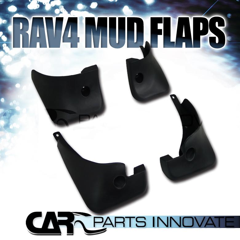 2006-2013 toyota rav4 2.4l abs front & rear mud flaps splash guards