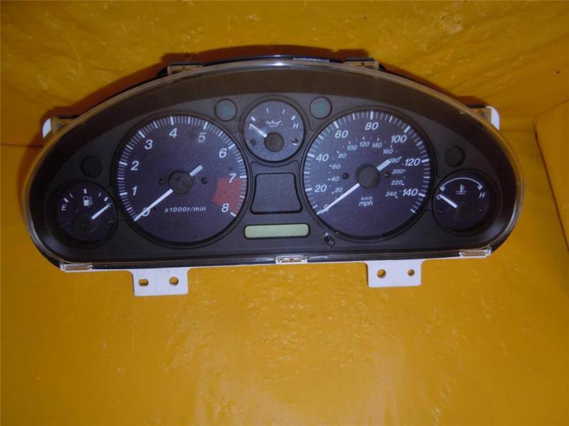 99 00 mazda miata mx-5 speedometer instrument cluster dash panel gauges