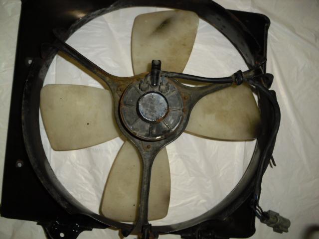 1991-1993 toyota celica radiator fan cooling shroud denso four blade 122750 8024