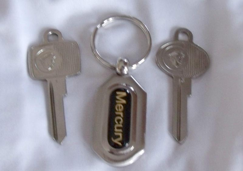 Vintage key set will fit mercury 1952-1964