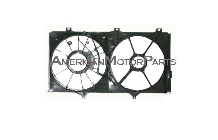 Ac condenser radiator cooling fan shroud only 2007-2009 2008 toyota camry l4