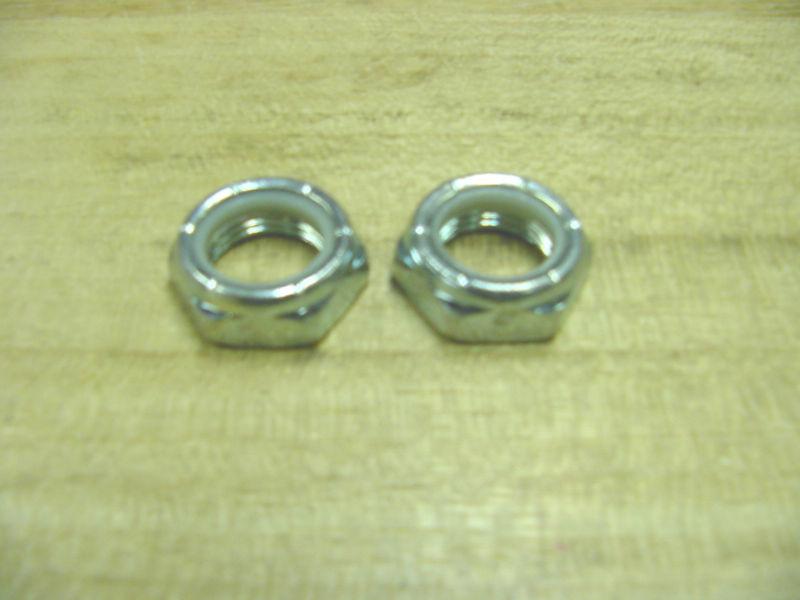 Harley 5 speed transmission mainshaft & countershaft locknut 2pc #35078-79 85-up