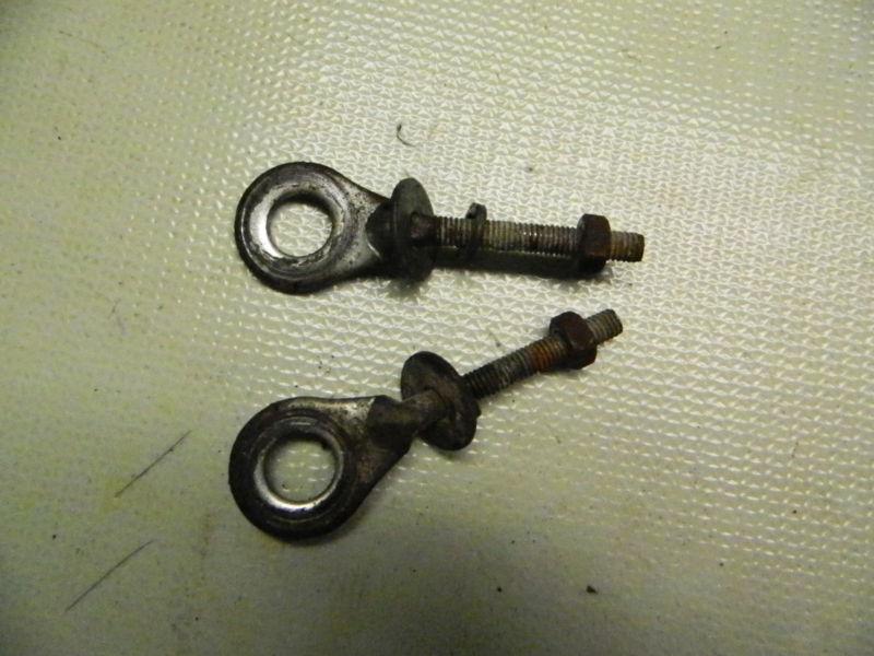 82 honda mb5 mb 50 5 mb50 chain tensioners rear back axle adjusters axel