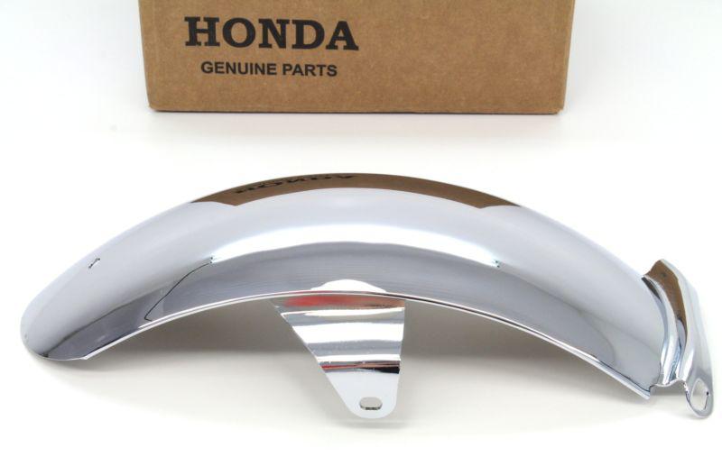 New chrome rear fender 1969-1970 z50 a k1 genuine honda oem mud guard      #w35