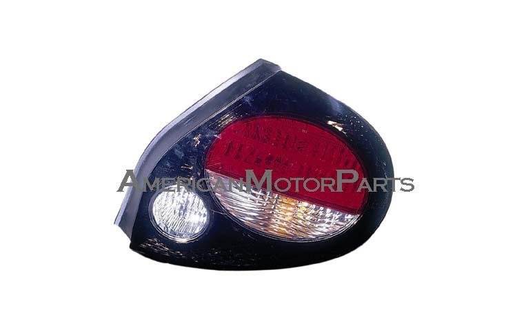 Right passenger replacement black/red/clear tail light 00-01 nissan maxima se