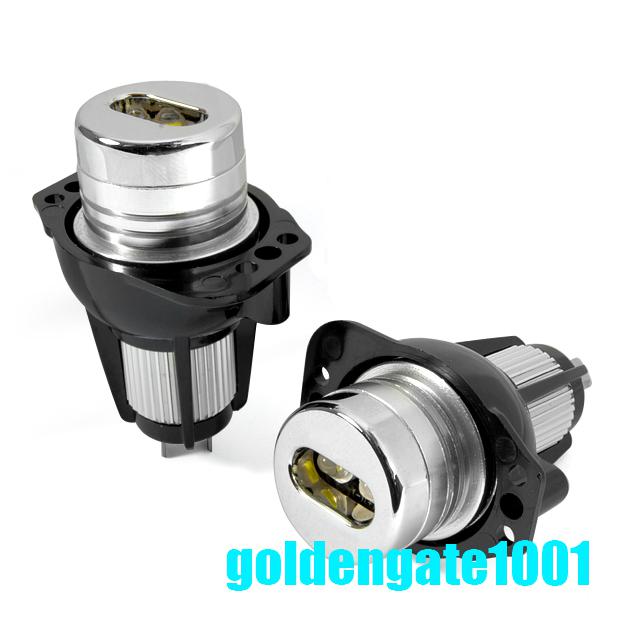 Bmw 7000k led angel eye halo marker hid bulb fit e90 e91 3-series white warranty