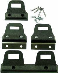 New mopar 1968-69 black bench/bucket seat belt clips