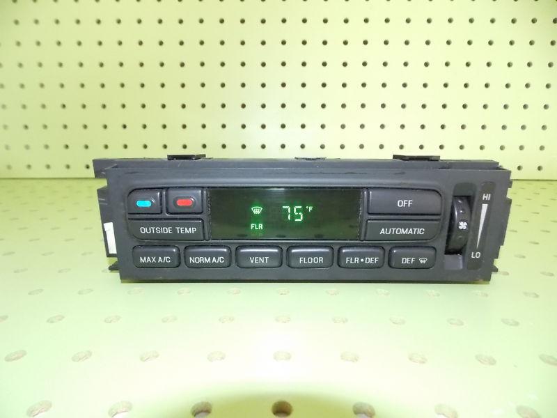 98-00 crown victoria grand marquis ac heater climate control a/c f8ah-19c933-ae