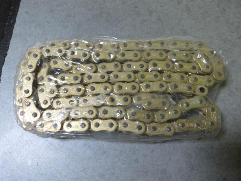 530 x 120 o-ring gold chain, sidewinder, 530x120, master link