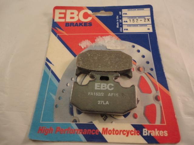 Fa152/2x ebc brake rear pads suzuki dirt bike rm125 rm250 yamaha yz125 yz250