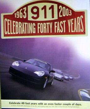 Porsche 911 /40 fast years poster/print/race print