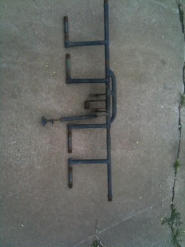 Piper rudder pedal assembly